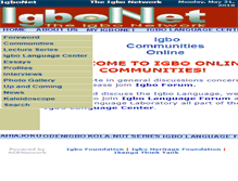 Tablet Screenshot of communities.igbonet.com